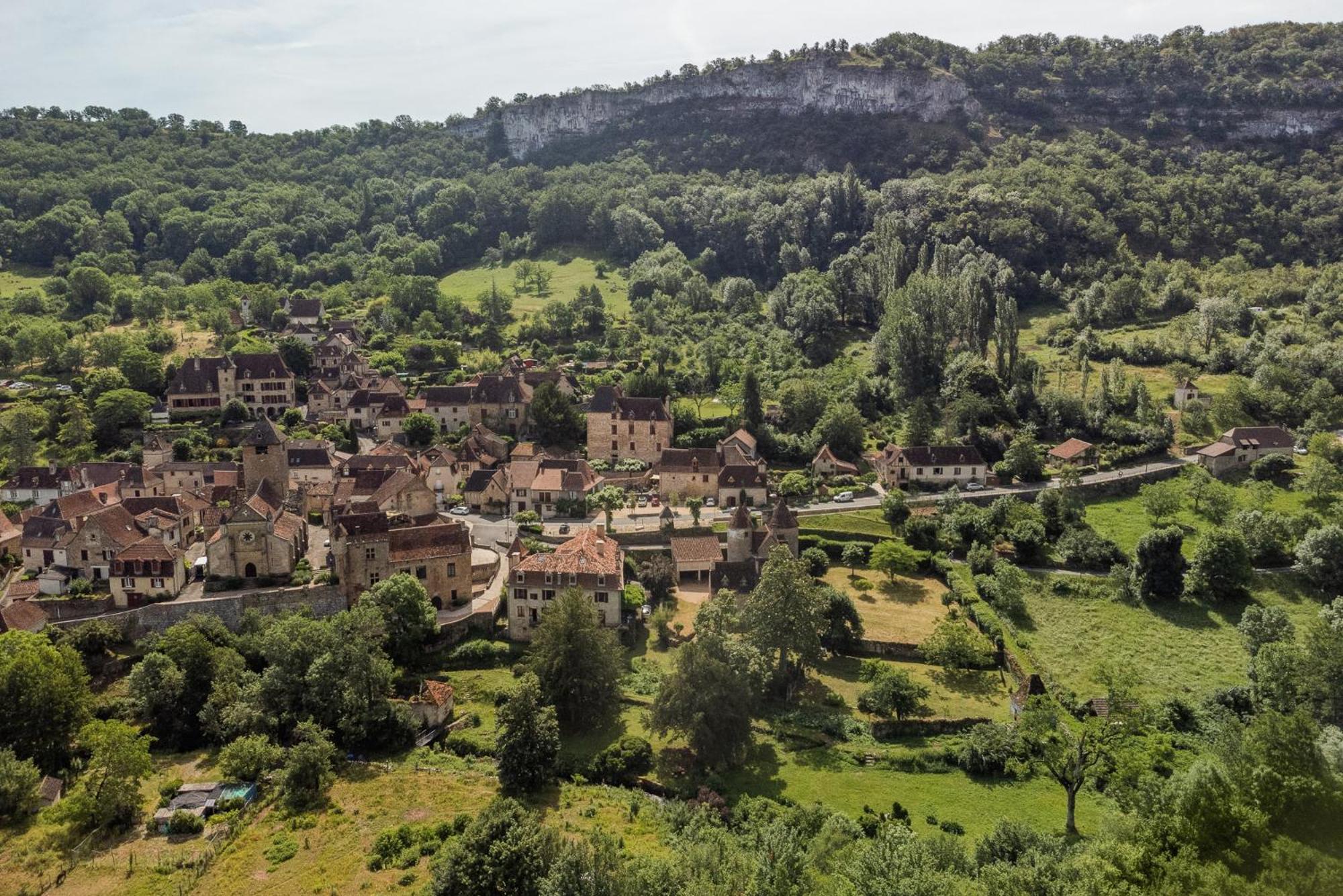 Bed and Breakfast Manoir De Laroque Delprat Autoire Exterior foto